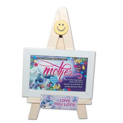 "Mothers day wooden Photo Stand -code009 - Click here to View more details about this Product